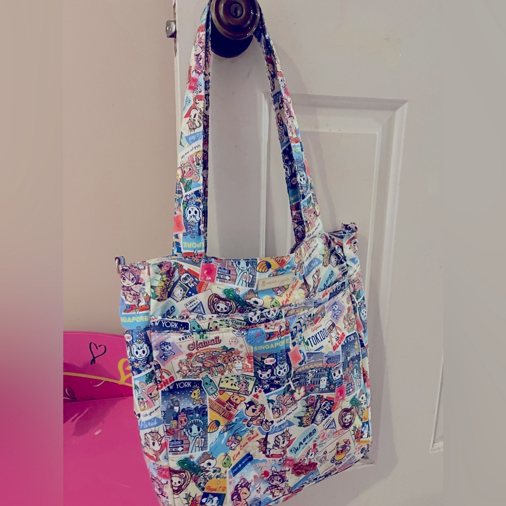 JuJuBe X Tokidoki Kawaii Round The World Tote